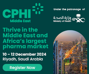 CPHI ME 2024 |10-12 December 2024 | Riyadh, KSA