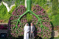 Dubai Miracle Garden blooms with hope as Boehringer Ingelheim concludes Interstitial Lung Disease awareness campaign