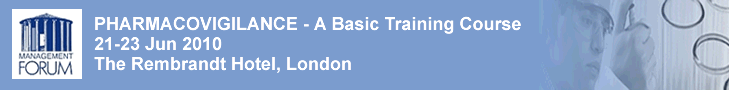 Pharmacovigilance: A Basic Training Course (21-23 June 2010, London)