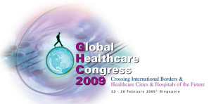 Global Healthcare Congress 2009 - Singapore
